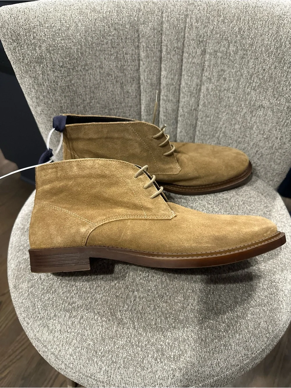 Steve Madden Men's Suede Chukka Boots in Tan Sz 11